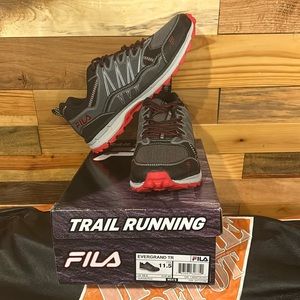 Fila Evergrand Trail Running Men’s Shoes NWT 11.5